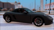 2017 Porsche Boxter S для GTA San Andreas миниатюра 2