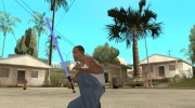 Lightsabre v2 Blue для GTA San Andreas миниатюра 4