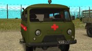 УАЗ 3962 Военная скорая для GTA San Andreas миниатюра 2