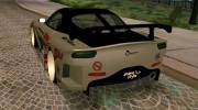 Mazda RX-7 Veilside Mugi Itasha для GTA San Andreas миниатюра 3