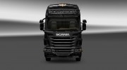 Скин Normandy SR1 для Scania R для Euro Truck Simulator 2 миниатюра 2