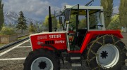 Steyr 8080A Turbo SK2 Larmarm V 1.0 para Farming Simulator 2013 miniatura 2