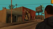 Mural Girl Remake (HD) для GTA San Andreas миниатюра 2