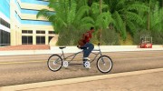 double classic MT Bike для GTA San Andreas миниатюра 5