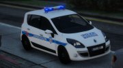 Renault Scenic III Police Municipale для GTA 5 миниатюра 1