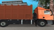 Lexx 198 Garbage Truck для GTA Vice City миниатюра 8