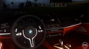 BMW M5 F10 Nighthawk for GTA San Andreas miniature 3