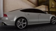 Audi RS7 Sportback 2015 для GTA San Andreas миниатюра 8