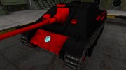 Черно-красные зоны пробития Jagdpanther for World Of Tanks miniature 1