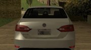 Volkswagen Jetta 2014 для GTA San Andreas миниатюра 3