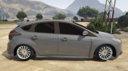 Ford Focus ST (C346) 2013 for GTA 5 miniature 6