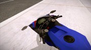 Yamaha YZF-R1 PJ для GTA San Andreas миниатюра 6
