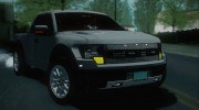 Ford F-150 SVT Raptor 2012 Stock version для GTA San Andreas миниатюра 2