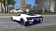 GTA V Ubermacht SC1 для GTA San Andreas миниатюра 2