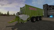 Прицеп-подборщик Claas Cargos 9600 версия 1.0.0.0 for Farming Simulator 2017 miniature 4