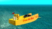 Transbordador Cruz Del Sur III v2 para GTA San Andreas miniatura 3