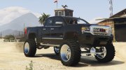 2018 GMC Sierra 2500 Denali HD Double Cab para GTA 5 miniatura 4