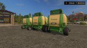 Krone Comprima F155 XC v1.1.0.0 для Farming Simulator 2017 миниатюра 2