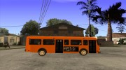 NFS Undercover Bus для GTA San Andreas миниатюра 5