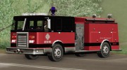 Firetruck - Metro Fire Engine 69 для GTA San Andreas миниатюра 1