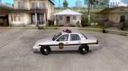Ford Crown Victoria Pennsylvania Police para GTA San Andreas miniatura 2