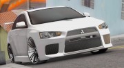 Mitsubishi Lancer X RAY-Racing Edition HD para GTA San Andreas miniatura 3