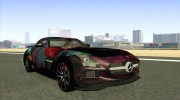 Mercedes-Benz SLS AMG Space для GTA San Andreas миниатюра 1