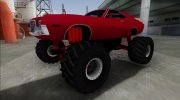 1972 Ford Gran Torino Monster Truck para GTA San Andreas miniatura 1