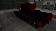 Черно-красные зоны пробития КВ-5 para World Of Tanks miniatura 3