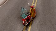 Honda Super Cub Business для GTA San Andreas миниатюра 3