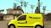 Fiat Fiorino Почта для GTA San Andreas миниатюра 2
