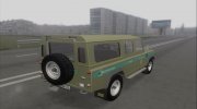 Land Rover Defender Пограничная служба ФСБ para GTA San Andreas miniatura 3