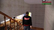 Slipknot куртка para GTA San Andreas miniatura 5