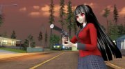 Jabami Yumeko для GTA San Andreas миниатюра 2