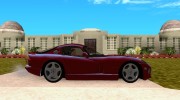 Dodge Viper для GTA San Andreas миниатюра 5