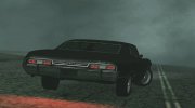 Chevrolet Impala 1967 - Supernatural для GTA San Andreas миниатюра 8