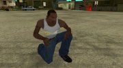 Белая майка Калаша (легендарная) para GTA San Andreas miniatura 3