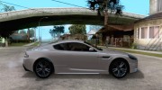 Aston Martin DBS для GTA San Andreas миниатюра 5
