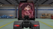 Скин Gluttony для MAN TGX para Euro Truck Simulator 2 miniatura 4