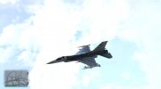F-16 Fighting Falcon-jordan для GTA San Andreas миниатюра 1