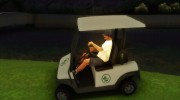 GTA V Caddy Golf для GTA San Andreas миниатюра 1