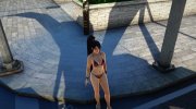 Hot Momiji Bikini для GTA San Andreas миниатюра 4