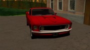 Ford Mustang Boss 429 Import version (USA to USSR) для GTA San Andreas миниатюра 1