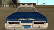 Dodge Monaco 1974 Nevada Highway Patrol для GTA San Andreas миниатюра 7