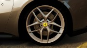 Ferrari F12 Berlinetta 2013 Stock для GTA 4 миниатюра 8