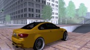 BMW M3 E92 Slammed para GTA San Andreas miniatura 2
