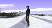 Skin GTA Online в кожанке for GTA San Andreas miniature 4