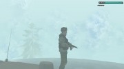 Боец из батальона Призрак para GTA San Andreas miniatura 4