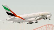 Airbus A380-800 Emirates (A6-EDH) for GTA San Andreas miniature 17