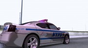 NYPD Dodge Charger HWP для GTA San Andreas миниатюра 3